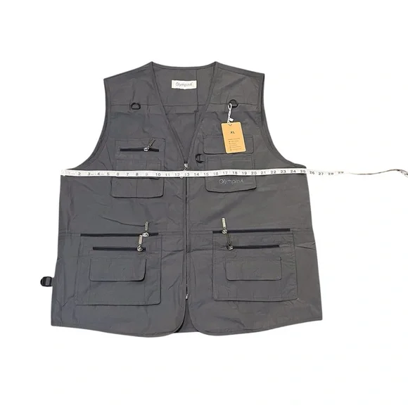 OlympinA Fishing Hunting Tactical Photography Utility Vest Size: XL - Picture 2 of 6